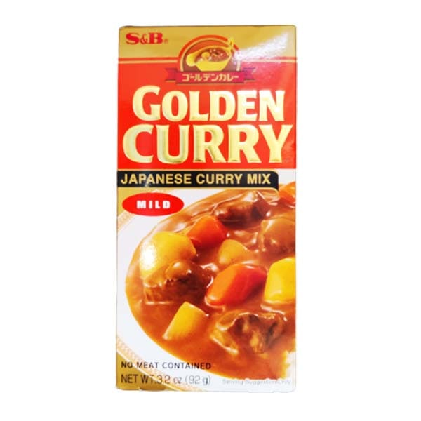 Preparato per Salsa Curry Leggermente Piccante, S&B Golden Curry Mild