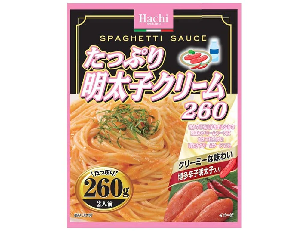 Salsa alla Crema Mentaiko per Spaghetti 260g, Hachi