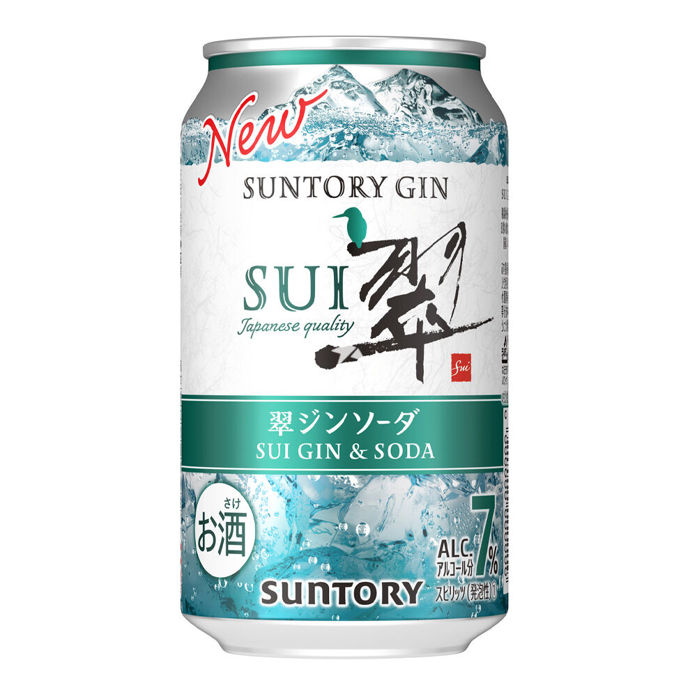 Sui Gin & Soda 350ml(7%Vol.), Suntory