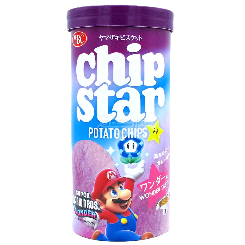 Chip Star al Curry Super Mario Bros Wonder Taste 45g, YBC