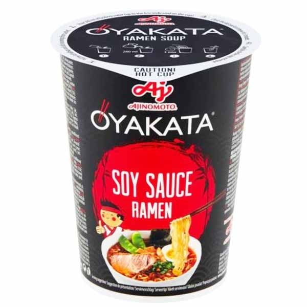 Oyakata Cup Noodles Salsa di Soia 63g, Ajinomoto