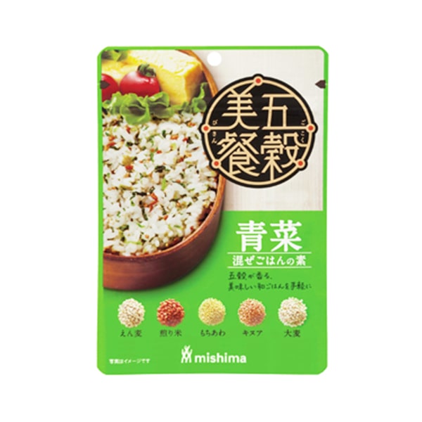 Furikake di 5 Tipi di Cereali e Verdure 24g, Mishima