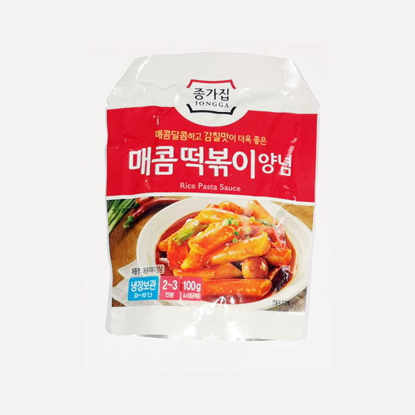 Salsa per tortine di riso coreane Topokki 100g, Jongga
