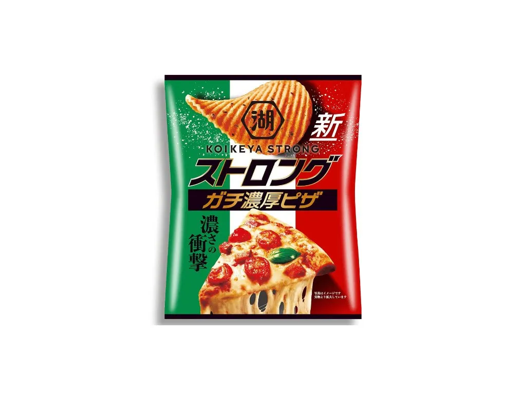 Chips al gusto di Pizza 52g, Koikeya Strong SCADENZA 01 AGOSTO 2024
