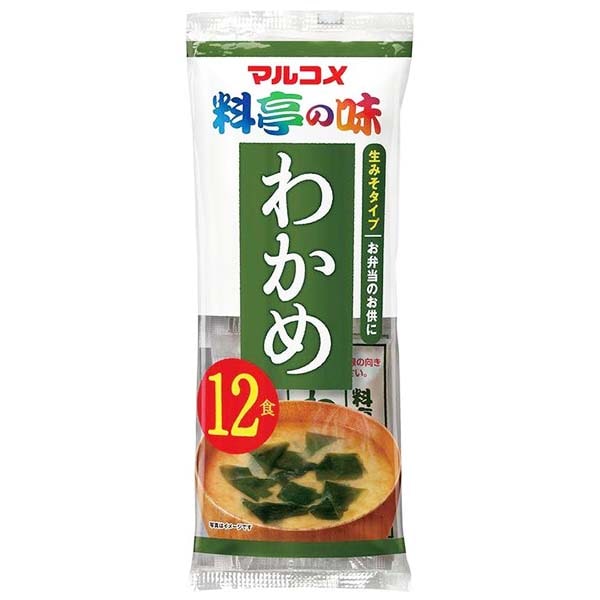 Zuppa di Miso con alghe Wakame (12 Porzioni), Marukome SCADENZA 06 AGOSTO 2024