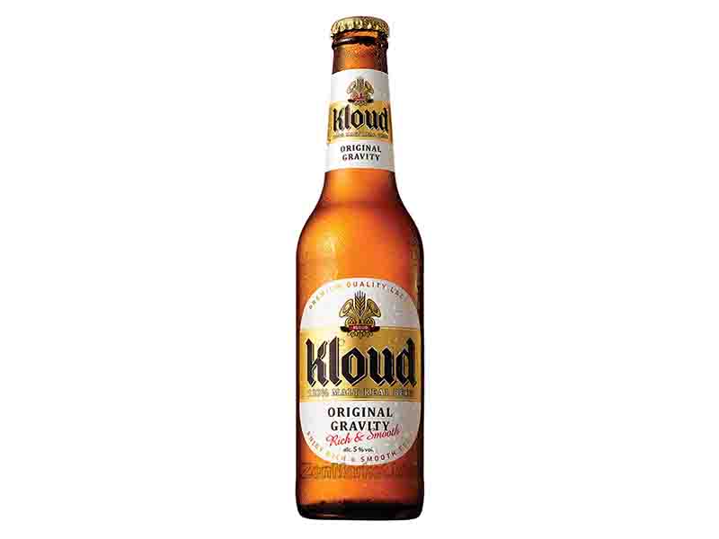 Birra Coreana premium Kloud 500 ML