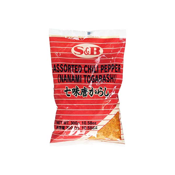 Peperoncino assortito in polvere 300g, S&B Nanami togarashi