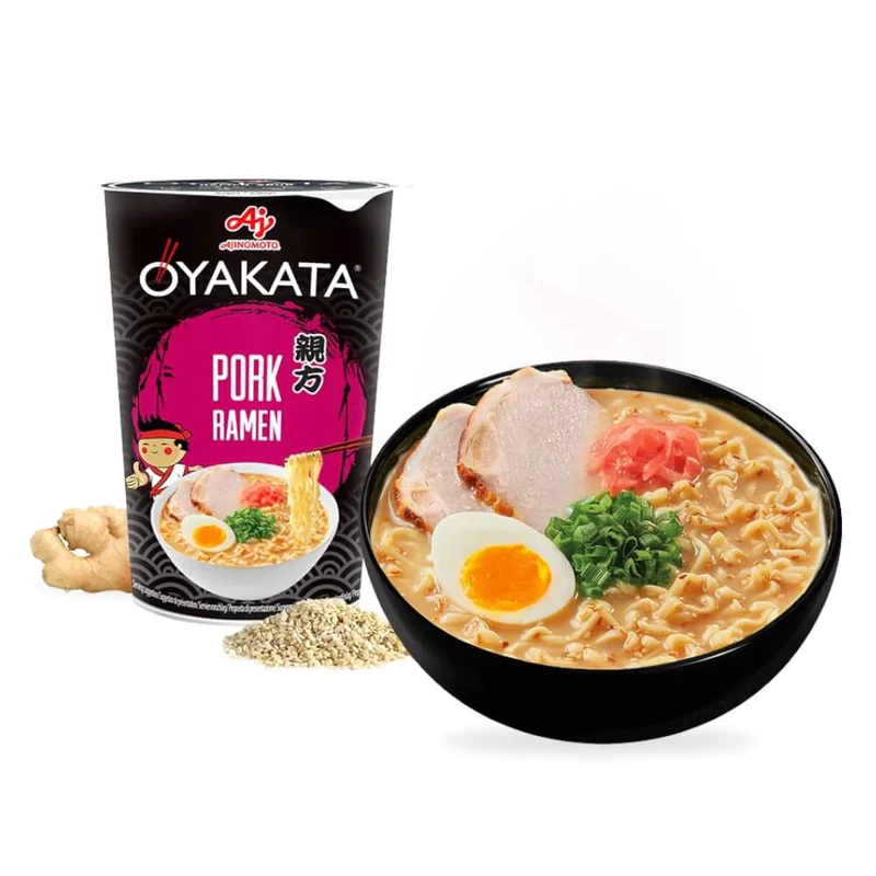 Oyakata Cup Noodles al Maiale 62g, Ajinomoto
