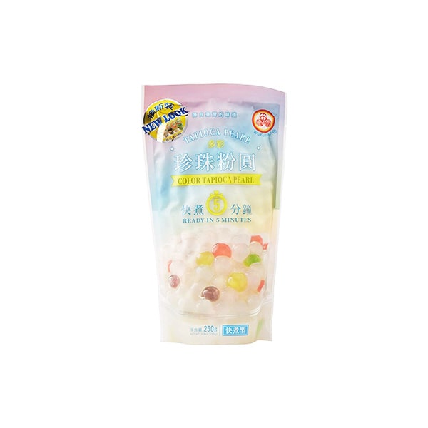 Perle di tapioca colorate grandi per bubble tea 250g