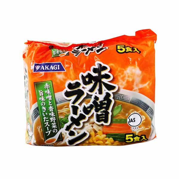 Ramen al miso, akagi Daikoku Foods X 5