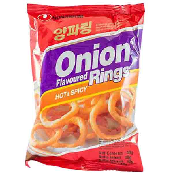 Onion Rings Piccante 40g, Nongshim SCADENZA 05 luglio 2024