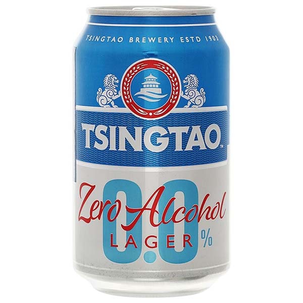 Birra Tsingtao Lager Zero Alcol 330 ml