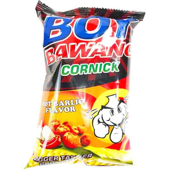Snack Boy Bawang di Mais all'Aglio Piccante 100g, KSK