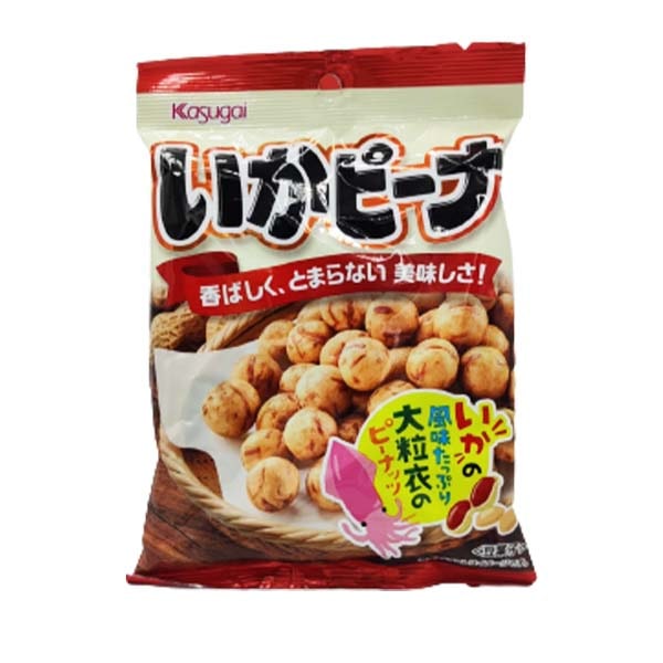 Snack di Arachidi al Gusto di Calamaro 85g, Kasugai