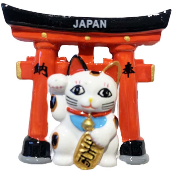 Portachiavi a forma di Gatto Bianco Japan Style [ZM092112-1] - 2.90EUR :  Zen Market, Cibi Asiatici e Oggettistica orientale