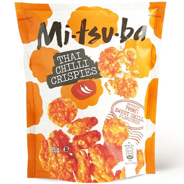 Cracker di Riso aromatizzati al Peperoncino 85g, Mitsuba