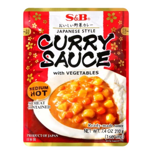 Curry Istantaneo Con Verdure Medio Piccante 210g SB