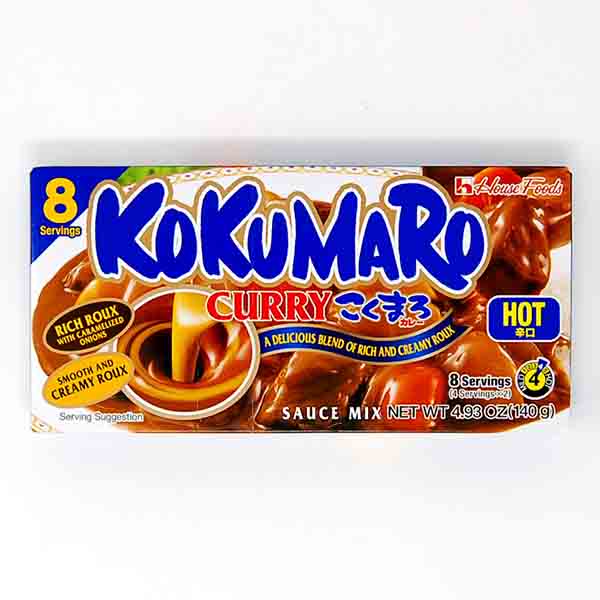 Kokumaro Curry Piccante 140g(8 Porzioni), House