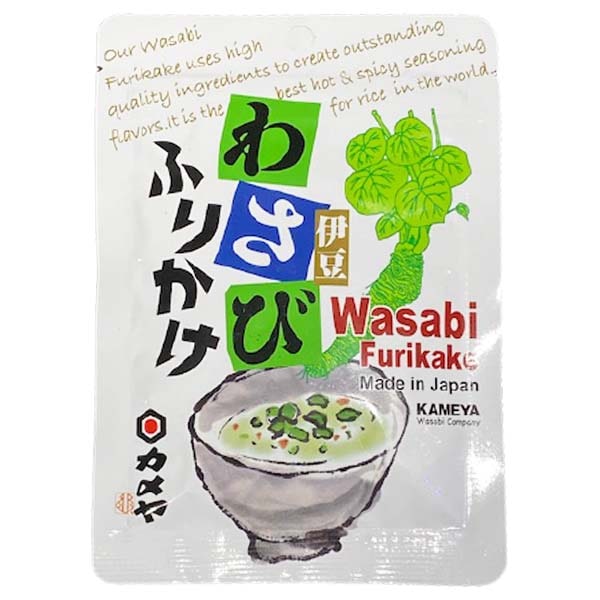 Furikake Wasabi 26g, Kameya Wasabi Company