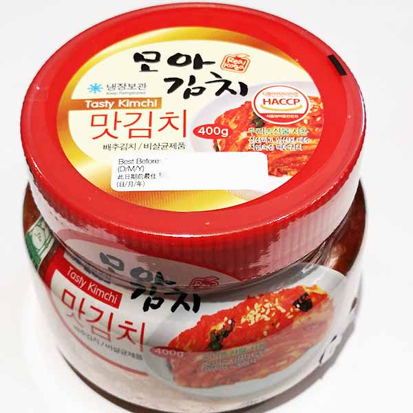 Kimchi FRESCO Cavolo Coreano in Salamoia, 400 g, More