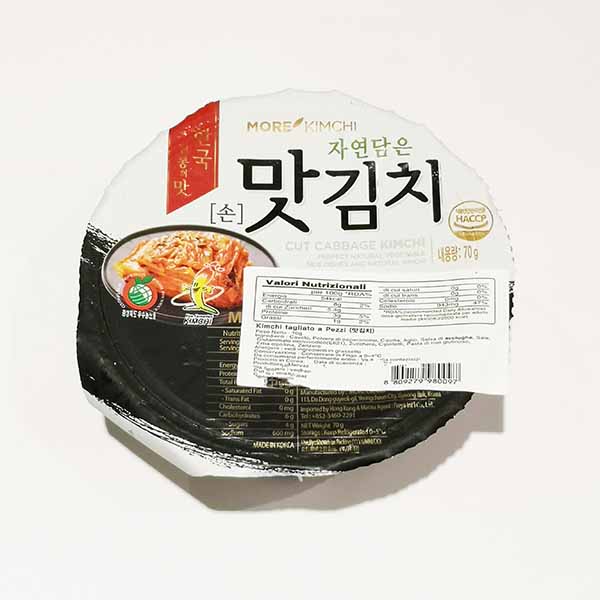 Kimchi FRESCO Cavolo Coreano in Salamoia, 70 g, More