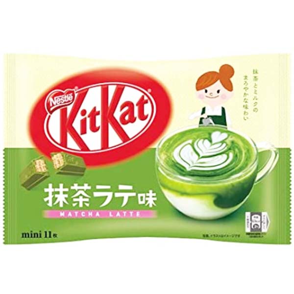 Kitkat al Matcha Latte (10 Monoporzioni), Nestlé