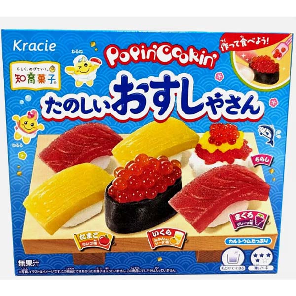 Popin Cookin SUSHI Kracie, 28.5 g, kit completo