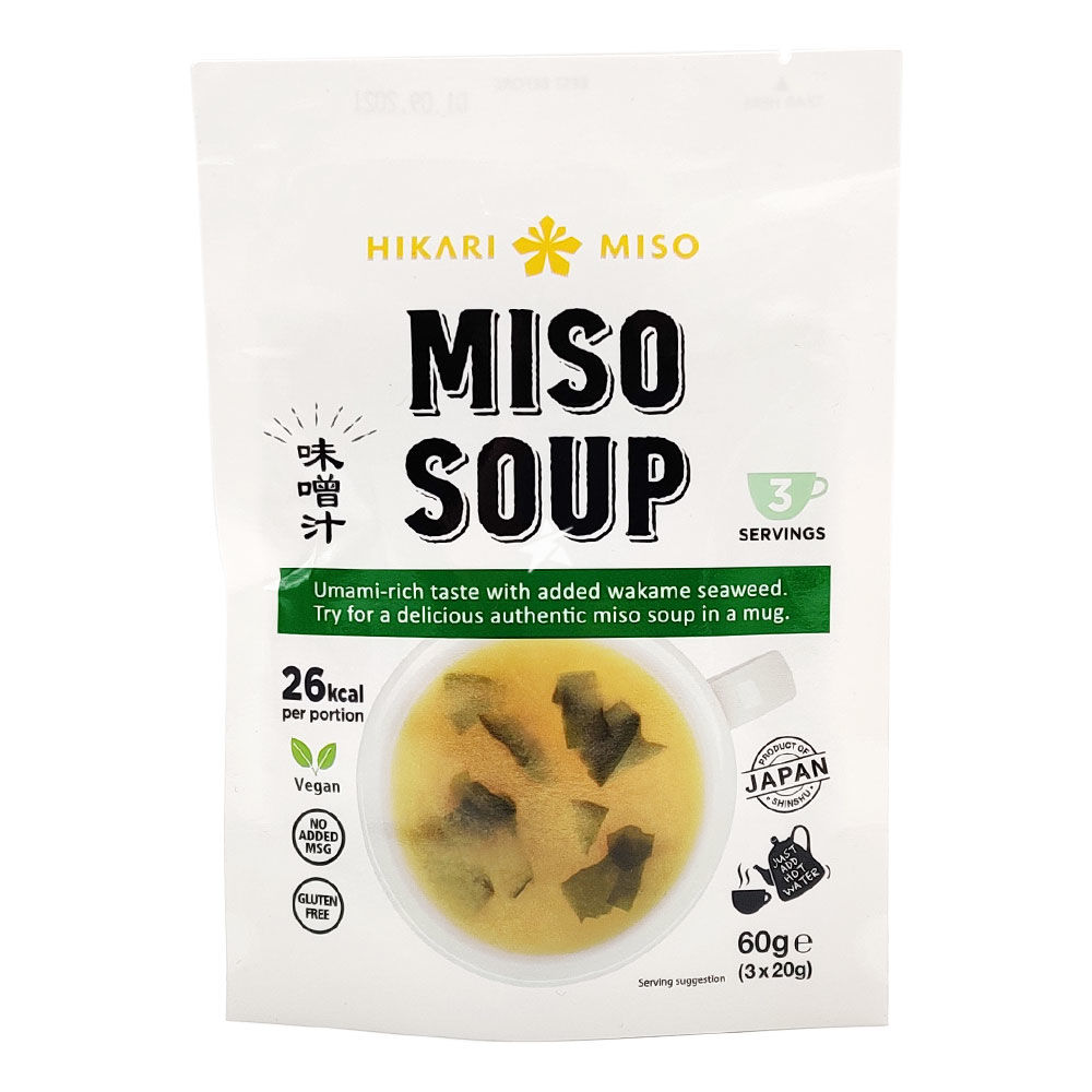 Zuppa di miso con Alghe 60g, Hikari Miso