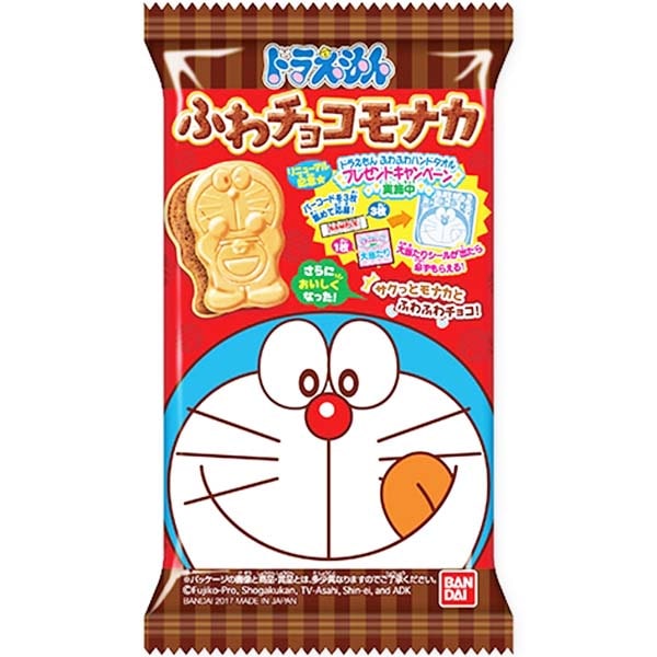 Monaka di Doraemon al Cioccolato 17g, Bandai