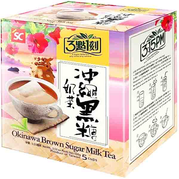Milk Tea Okinawa con zucchero di Canna 100g(20 bustine), Shih Chen