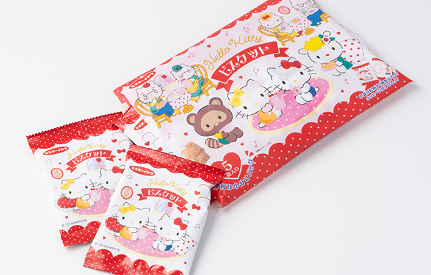 Biscotti Hello Kitty 5 pacchetti 105g, Mr Ito SCADENZA 17 GIUGNO 2024