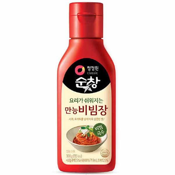 Salsa di pasta di peperoni rosso 300g per condire noodles, Chung Jung One