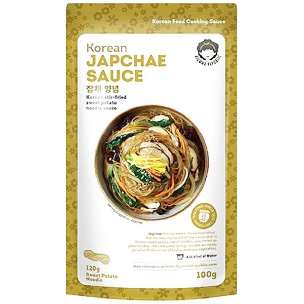 Salsa per Japchae Noodles di Patate Dolce 100g, Ajumma