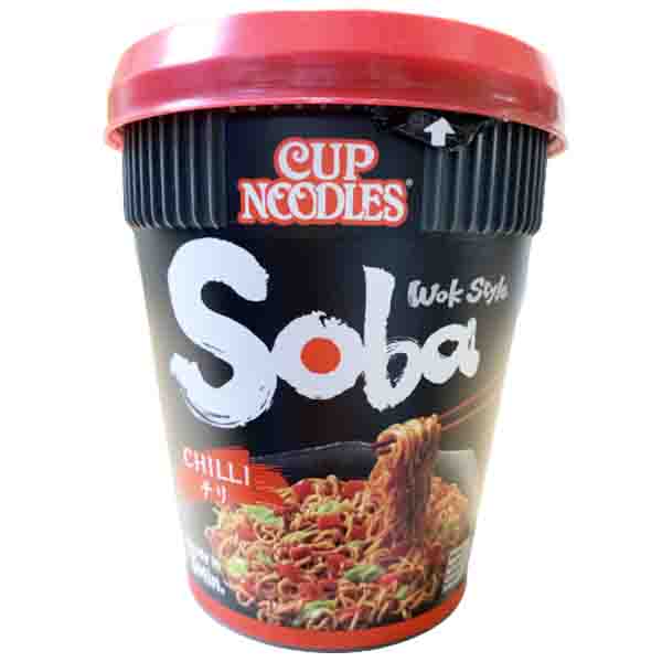 Cup Noodles Soba al Chili 92g, Nissin
