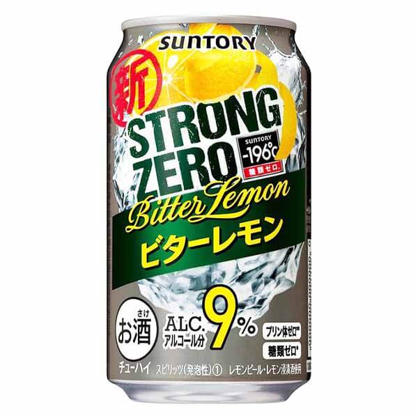 Strong Zero Chu-Hai al Limone Amaro 350ml(9%Vol.), Tominaga