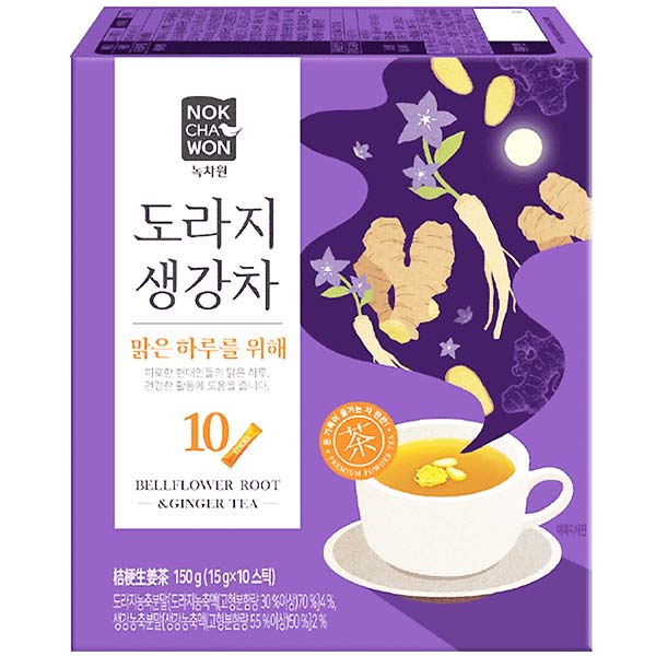 Tea di Zenzero con Radice di Campanula 150g(10 Bustine), Nokchawon