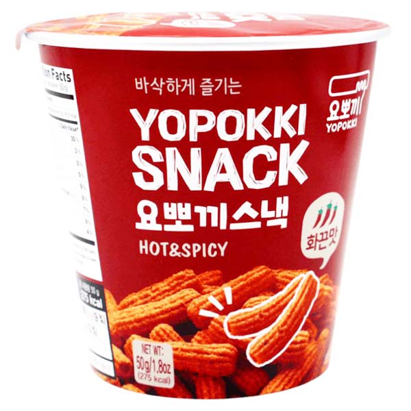 Cup Yopokki Snack Piccante 50g, Young Poong
