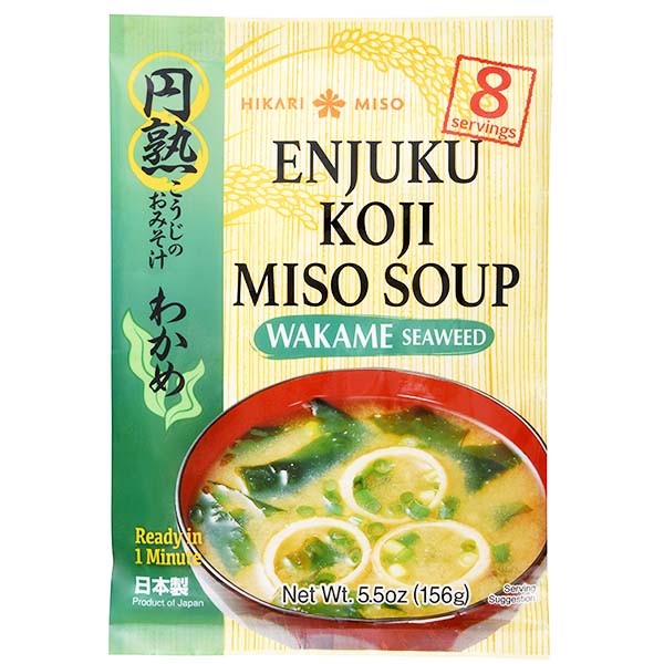 Zuppa di Miso Enjuku con Wakame (8 Porzioni), Hikari