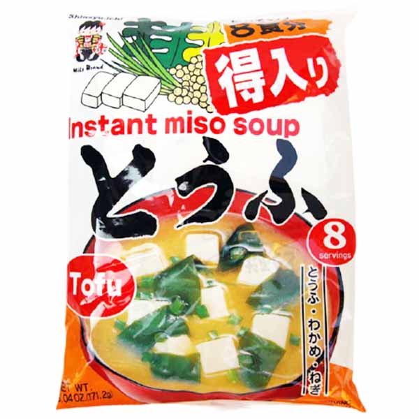 Zuppa di miso con tofu e alga Wakame 151.2g(8 Porzioni), Miko