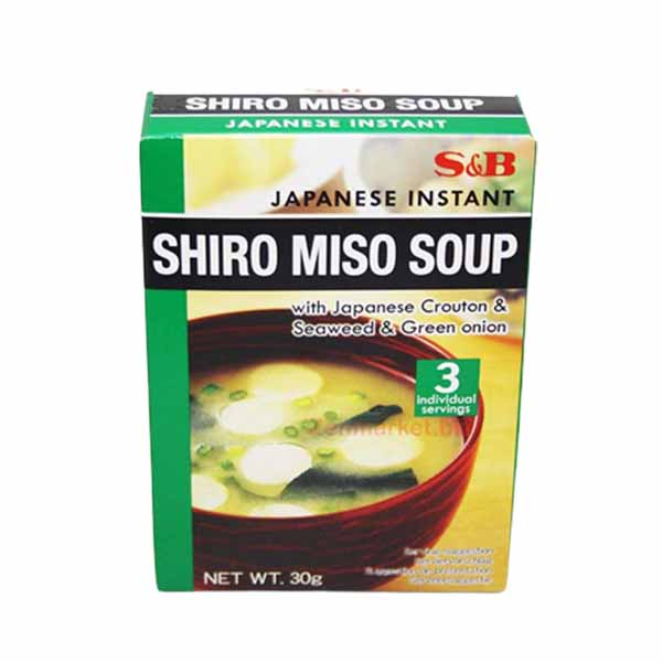 Zuppa di Miso Bianco, S&B Shiro Miso Soup Instant