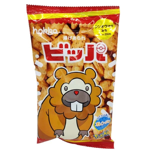 Snack Beaver gusto di Arancia Edizione Pokemon 65g, Hokka