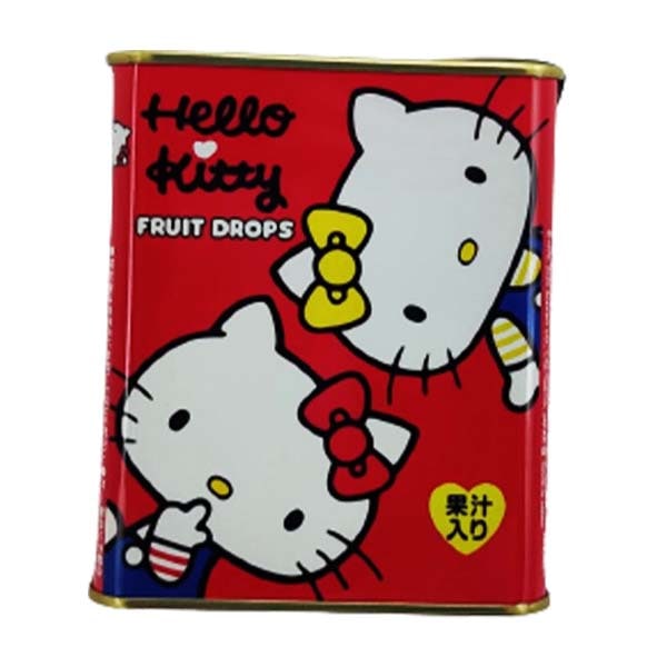 Caramelle Hello Kitty al gusto di frutta 75g, Sakuma Hello Kitty Fruit Drops.