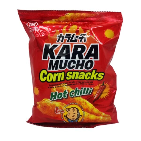 Karamucho Snack di Mais al Peperoncino Piccante 65g, Koikeya