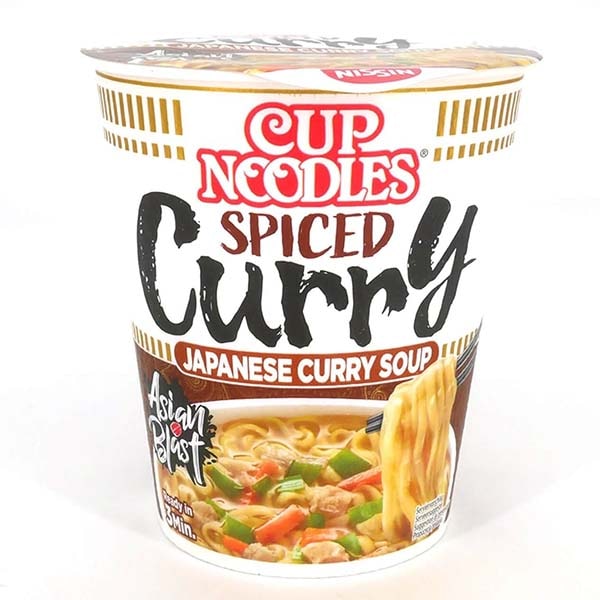 Cup Noodles al Curry 67g, Nissin