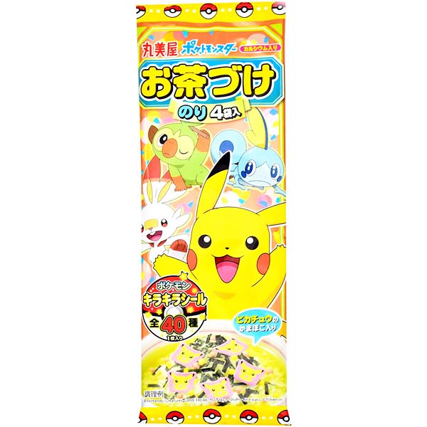 Furikake Ochazuke dei Pokemon 14.4g(4 Bustine), Marumiya SCADENZA 23 MARZO 2024