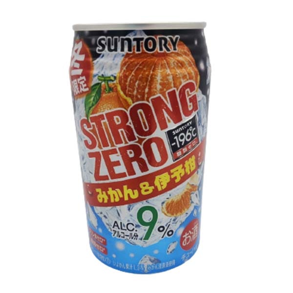 Strong Zero Chu-Hai al Mandarino 350ml(9% Vol.), Suntory